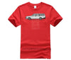 Men Printing Short Sleeve Tshirt trend Brick Volvo 245 Wagon Car Male Organnic Cotton Man Fashion summer T shirt