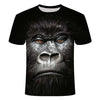 2019 New Men's T-Shirt 3D Print Animal Monkey T-Shirt Short Sleeve Funny Design Casual Top T-Shirt Dropshipping