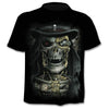 Skull graphic T-shirt horror men's T-shirt 3D fashion tops summer T-shirt men's O-neck shirt boy clothing plus size streetwear