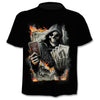 Skull graphic T-shirt horror men's T-shirt 3D fashion tops summer T-shirt men's O-neck shirt boy clothing plus size streetwear