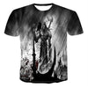 Skull graphic T-shirt horror men's T-shirt 3D fashion tops summer T-shirt men's O-neck shirt boy clothing plus size streetwear